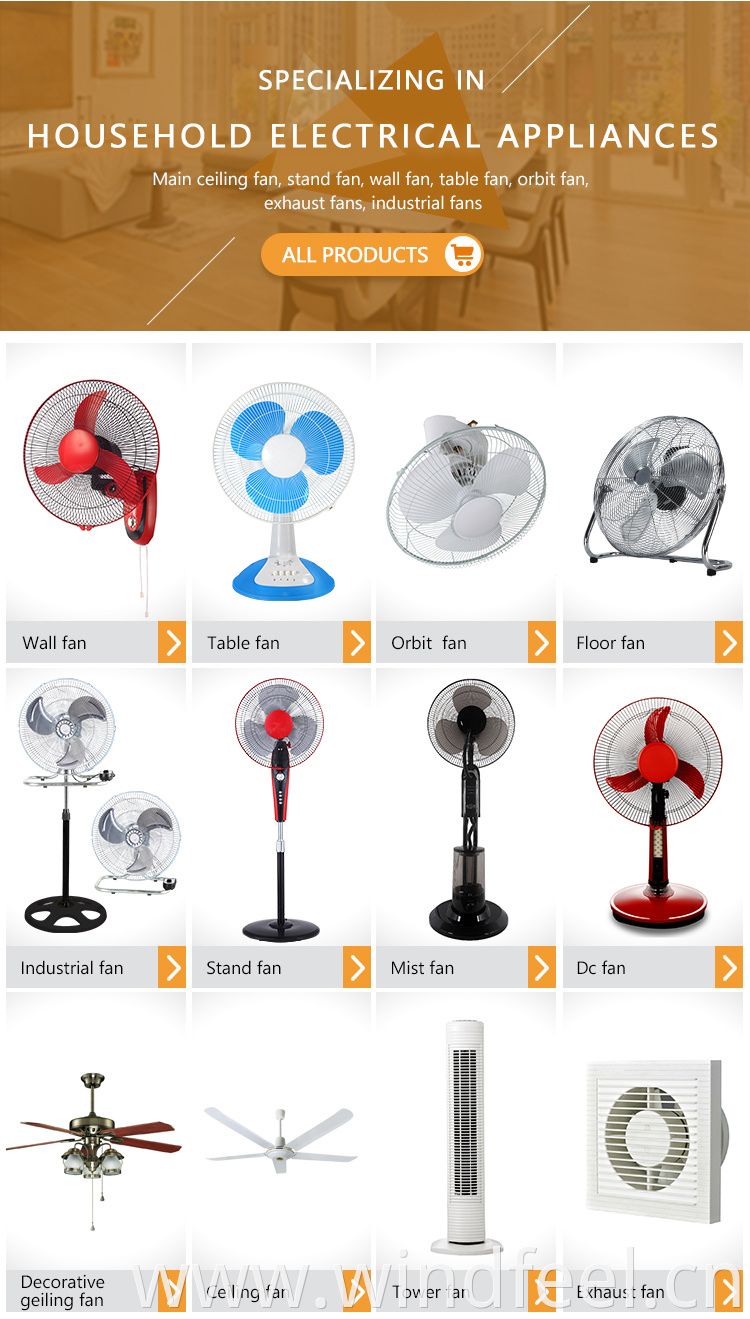 16inch Hot Sale Pedestal Fan Air Cooling Stand Fan